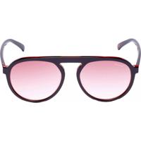 Formula 1 Eyewear zonnebril unisex piloot cat.4 zwart/lichtroze - thumbnail