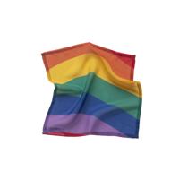 Little Botanic Playcycle speeldoek klein 30cm waves regenboog - thumbnail