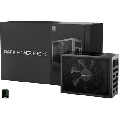 Be Quiet! dark power pro 13 modulaire 1300 watt voeding (zwart, 2x 12vhpwr, 6x pcie)