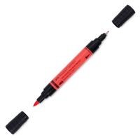 Faber Castell Tekenstift Pitt Artist Pen duo marker - 118 scharlakenrood - thumbnail