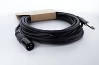 Cordial EM 10 MP XLR Verbindingskabel [1x XLR-stekker 3-polig - 1x Jackplug male 6,3 mm (mono)] Zwart - thumbnail