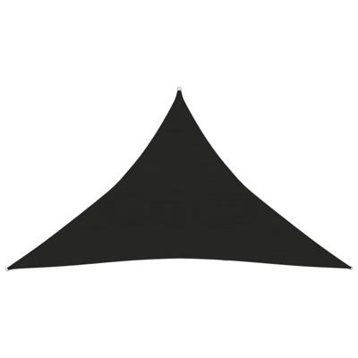 VidaXL Zonnezeil 160 g/m² 4x4x5,8 m hdpe zwart VidaXL Zonnezeil 160 g/m² 4x4x5,8 m hdpe zwart