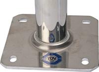 Schwaiger WAH1525001 Satelliet-wandbeugel Afstand tot de wand: 15 cm Geschikt voor schotelgrootte: Ø tot 90 cm Zilver - thumbnail