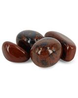 Obsidiaan Mahonie Trommelstenen (1 kg) - thumbnail