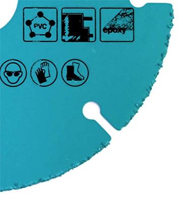 Makita Accessoires Doorslijpschijf 125X1.0 Multi Hm - B-57722 - B-57722 Makita Accessoires Doorslijpschijf 125X1.0 Multi Hm - B-57722 - B-57722