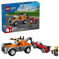 Lego city sleepwagen met sportauto reparatie - 60435 - thumbnail