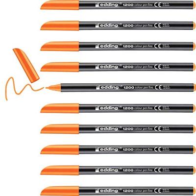 Markeerstiften Edding 1200 Neon Oranje (10 Stuks)