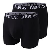 Replay - 2-pack Boxershort - Zwart - thumbnail