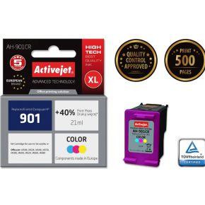 Activejet AH-901CR inkt (vervanging HP 901 CC656AE; Premium; 21 ml; kleur)