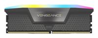 Corsair VENGEANCE RGB DDR5 Werkgeheugenset voor PC DDR5 64 GB 2 x 32 GB On-die ECC 5200 MHz 288-pins DIMM CL40-40-40-77 CMH64GX5M2B5200Z40K - thumbnail