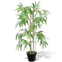 VidaXL Kunstplant bamboe twiggy met pot 90 cm - thumbnail