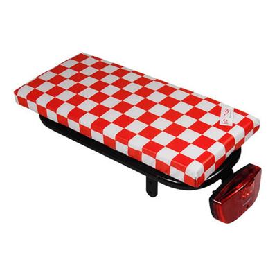 Bagagedragerkussen Cushie Red Checker