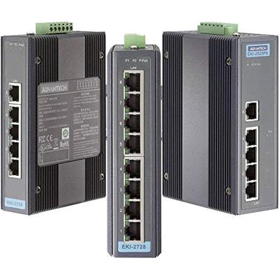 Advantech EKI-2528-BE Switch LAN Aantal uitgangen: 8 x 12 V/DC, 24 V/DC, 48 V/DC
