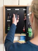 Dymo LetraTAG tape 12 mm, papier wit - thumbnail