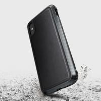 X-Doria Defense Lux Leather cover iPhone XS Max zwart - XD-DEFLUXL-IPHXP-BLK - thumbnail