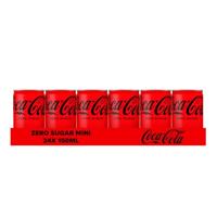 Frisdrank coca cola zero blik 150ml | 24 stuks - thumbnail