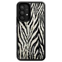 Samsung Galaxy A53 zwarte case - Zebra safari - thumbnail