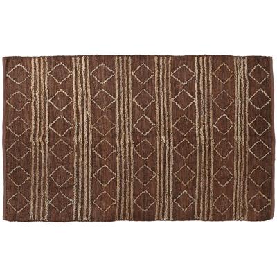 Tapijt Home ESPRIT Bruin Ruiten 160 x 230 x 1 cm