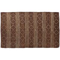 Tapijt Home ESPRIT Bruin Ruiten 160 x 230 x 1 cm - thumbnail