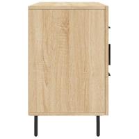 Dressoir 100x36x60 cm bewerkt hout sonoma eikenkleurig - thumbnail