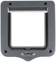 TRIXIE 2-WEG HUISDIERLUIK GRIJS 20X22 CM - thumbnail