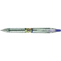 Pen Pilot Ecoball Gerecycled plastic Blauw 1 mm (10 Stuks) - thumbnail