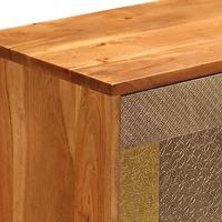 Dressoir 80x30x75 cm massief acaciahout - thumbnail