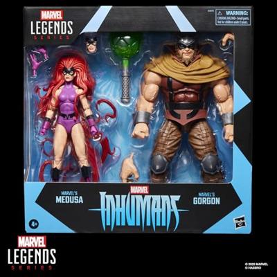 Inhumans Marvel Legends Action Figure 2-Pack Marvel's Medusa & Marvel's Gorgon 15 cm