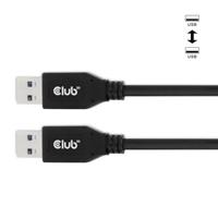 CLUB3D USB Type-A Gen2(10G) cable, 3A M/M 0.5m / 1.64 ft - thumbnail