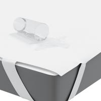 Matrasbeschermer waterdicht 140x200 cm wit - thumbnail