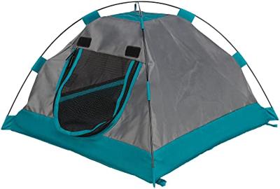 TRIXIE TENT VOOR HONDEN DONKERGRIJS / PETROL 47X47X34 CM - thumbnail