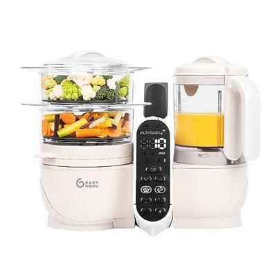 Multifunctionele keukenrobot Nutribaby + van BABYMOOV beige Multifunctionele keukenrobot Nutribaby + van BABYMOOV beige