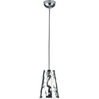 Led Hanglamp - Trion Carlan - E27 Fitting - 1-lichts - Rond - Mat Chroom - Aluminium - thumbnail