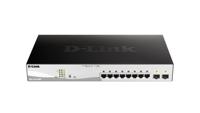 D-Link DGS-1210-10MP/E Netwerk switch RJ45/SFP 8 + 2 poorten 20 GBit/s PoE-functie - thumbnail