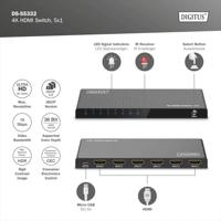 Digitus DS-55332 video switch HDMI - thumbnail