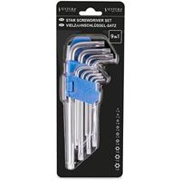 Ventura torx set t10 t/m t50 (met gaatje) - thumbnail