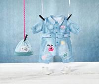 Baby Born Deluxe Jean Overall 43cm - thumbnail