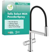 Hansgrohe Talis Select M54 PowderSpray ééngreeps keukenkraan Semi-Pro 3jet, chroom - thumbnail