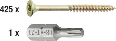 Connex Tx-Schroef 4.0X50 Vz Emmer 425St - B30082 Connex Tx-Schroef 4.0X50 Vz Emmer 425St - B30082