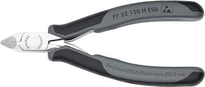 Knipex Elektronica-zijsnijtang ESD 120 mm - 7732120HESD