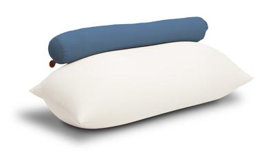 Terapy Toby rugleuning zitzak - Blauw | 160cm x 25cm x 25cm