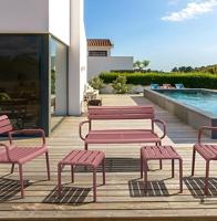 ALTEREGO SIDONY Lage tafel - Grijs - thumbnail