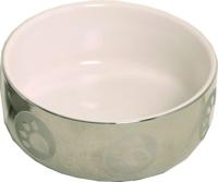 Katteneetbak royal zilver/wit 13 cm Eet-en-drinkbakken-kat Gebr. de Boon - Gebr de boon - thumbnail