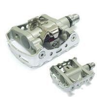SHIMANO systeempedaal "pd-m324" pedal shim. pd-m324 spd one s.alu sil.