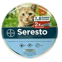 Seresto halsband voor de kat 2-pack 1 verpakking - thumbnail