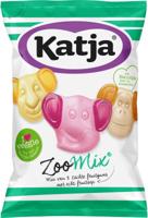 Katja Zoo Mix snoep, mix van 3 zachte fruitgums met echt fruitsap, zak van 255 g - thumbnail