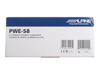 Alpine PWE-S8 autosubwoofer Tevoren geladen subwoofer 120 W - thumbnail