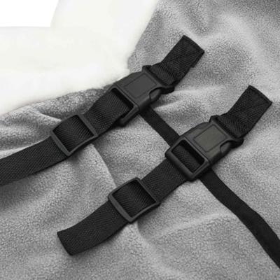 VidaXL Paardendeken volledig donkergroen 95 cm polar fleece VidaXL Paardendeken volledig donkergroen 95 cm polar fleece