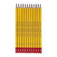 Grafietpotlood Bruynzeel Burotek 4B set à 12 stuks grijs - thumbnail