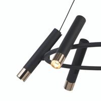 Searchlight Ronde design hanglampCylinder - 31651-6BK - thumbnail